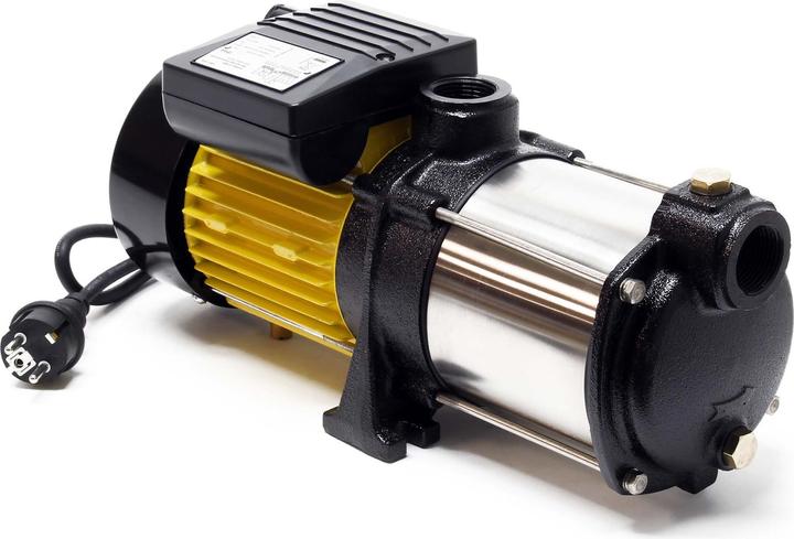 Actual product image Wiltec Multi-Stage Centrifugal Pump with 6000l/h, 550W and max. Discharge Head of 35m (Domestic water pump)