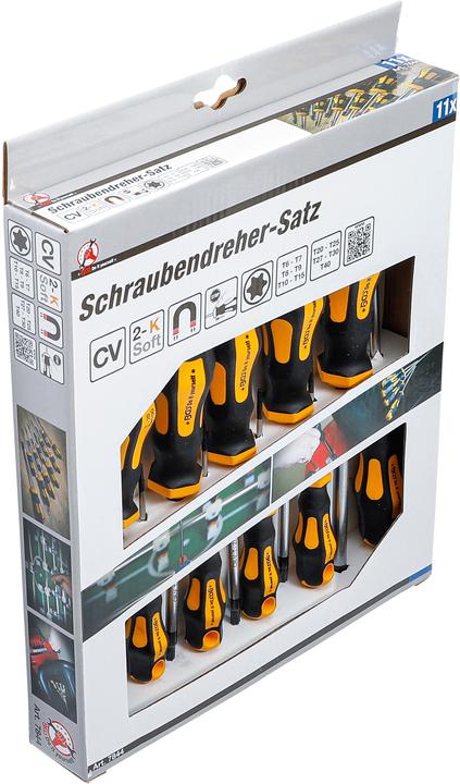 Actual product image BGS Screwdriver set (T-section)