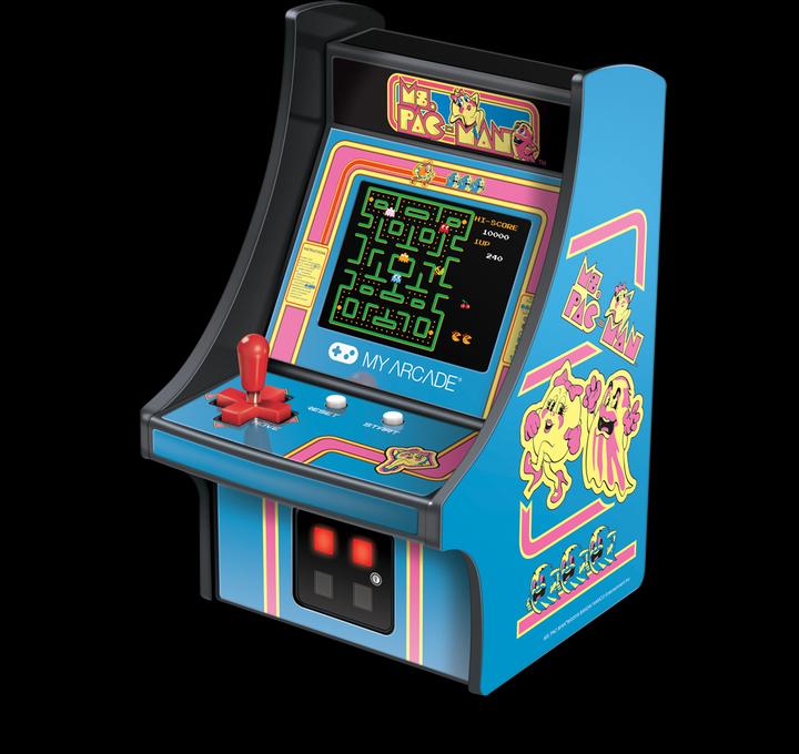 Image du produit MyArcade Mon Arcade MS. Pac-Man Collectible Micro Player Retro Arcade Machine - 6 Inch
