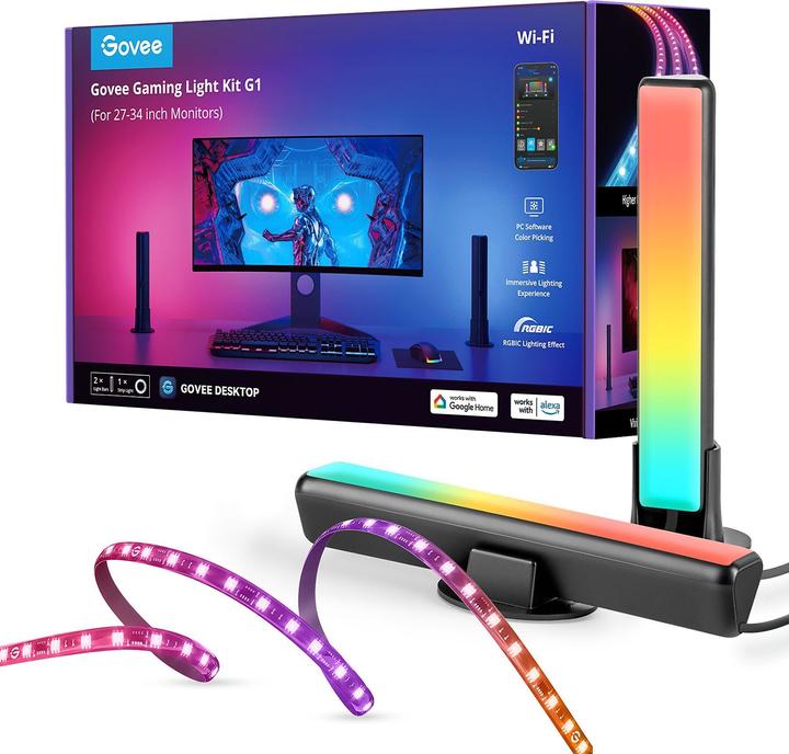 Actual product image Govee PC Monitor Pro Kit for 27"- 34"