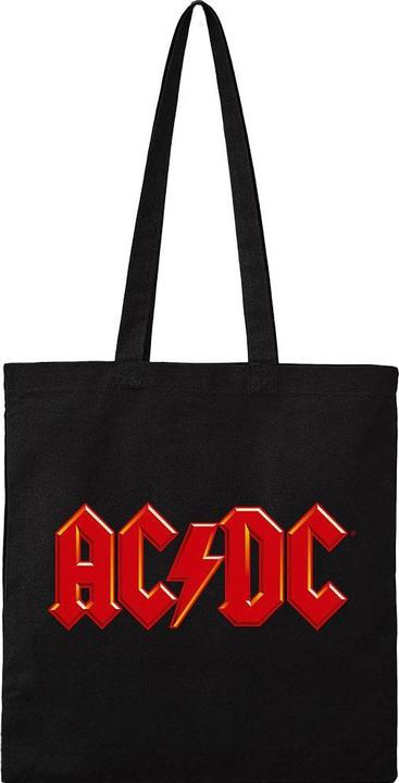 Produktbild AC/DC Tragetasche Logo BioBaumwolle
