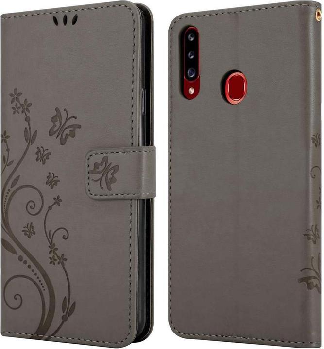 Produktbild Cadorabo Flower Book Cover (Samsung Galaxy A20s)