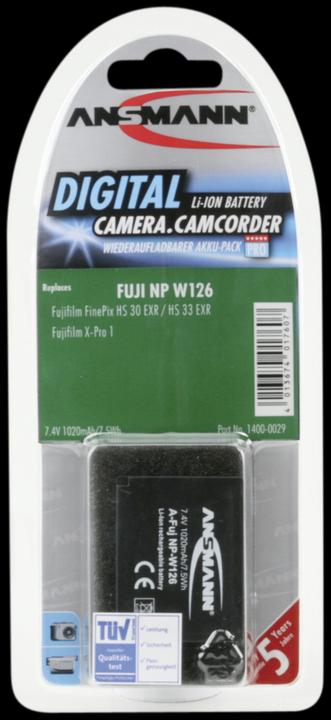 Actual product image Ansmann A-Fuj NP-W126 (Camera battery)