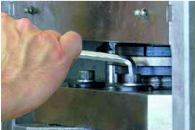 Actual product image PB Swiss Tools Hexagonal offset screwdriver, short shank, with chrome-plated ball head