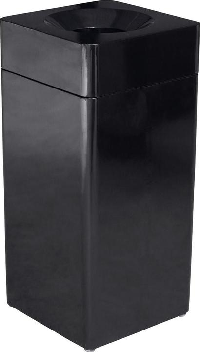 Actual product image kaiserkraft Litter garbage can, square (42 l)