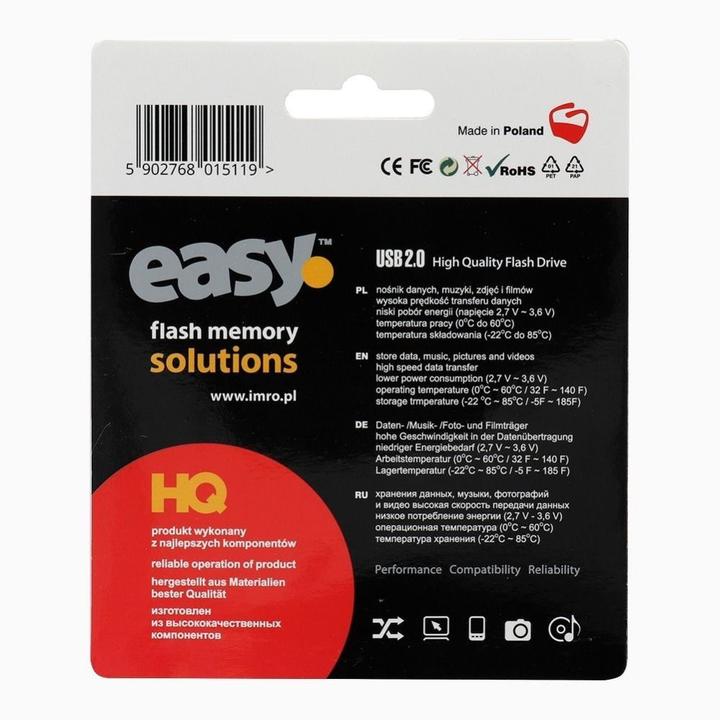 Produktbild IMRO USB-Flash-Laufwerk EASY / 32 GB (32 GB, USB 2.0, rot) (32 GB, USB-A)