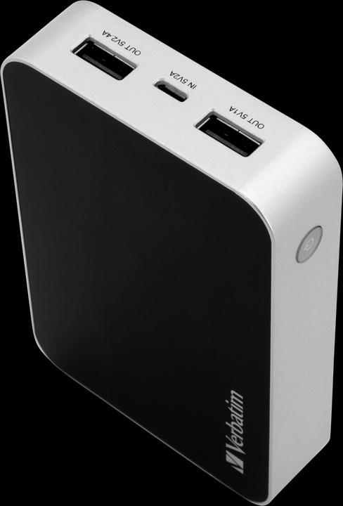 Productafbeelding Verbatim Pocket Power Pack 10400 mAh (10400 mAh, 38.48 Wh)