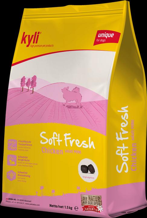 Produktbild Kyli Soft Fresh Chicken adult MINI (Adult, 1 Stk., 1500 g)