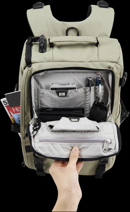 Produktbild Pacsafe Camsafe Z16 Rucksack Kamera & Laptop Slate Green (Kamera Schultertasche)