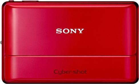 Actual product image Sony DSC-TX100V, 16MP, 4x zoom, 3D, GPS, FullHD, red