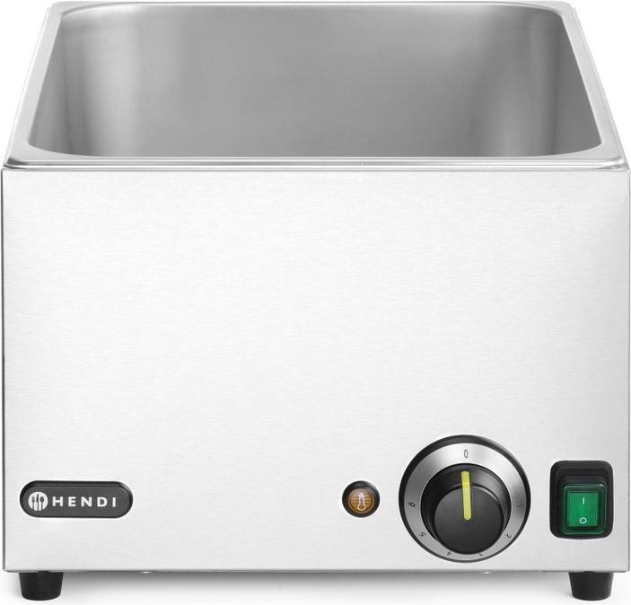 Produktbild Hendi Set: Bain-Marie Ranger + 3x GN 1/3 Behälter mit Deckel,, GN 1/1, 230V/1000W, 590x332x(H)