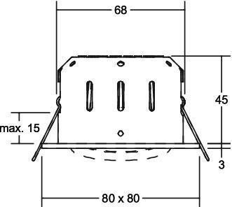 Produktbild Brumberg LED-Einbaustrahler (540 lm)