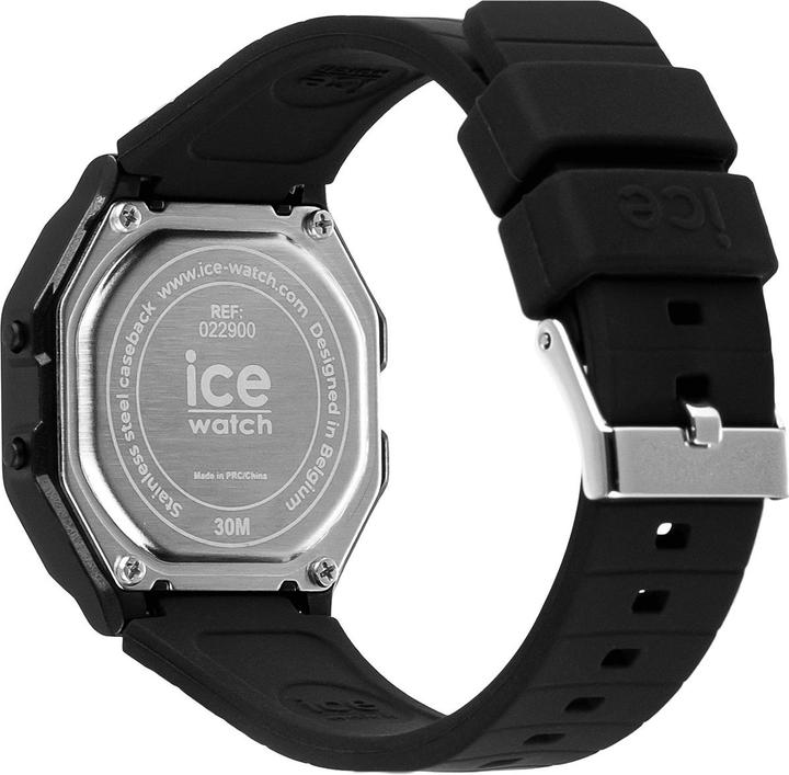 Produktbild ICE Watch Ice Digit Retro Schwarz Small (Digitaluhr, 32 mm)
