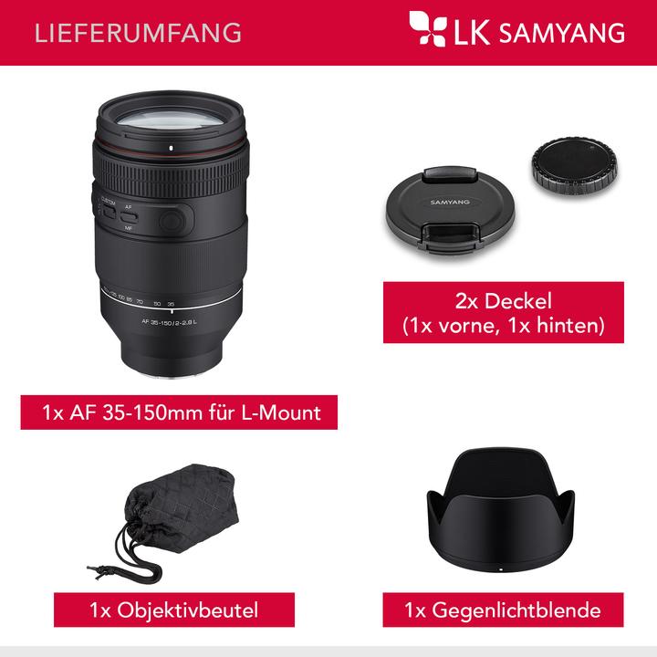Actual product image Samyang AF 35-150mm f/2.0-2.8, L-Mount (L-Mount, full size)