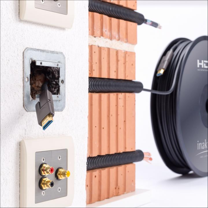 Actual product image Inakustik HDMI (Typ A)| micro HDMI (Typ D) — DVI| micro HDMI (Typ D) (30 m, HDMI, DVI)