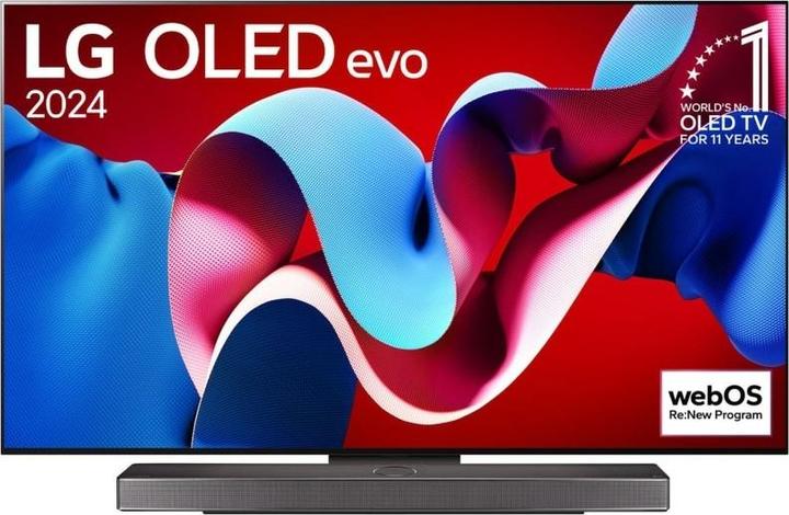 Actual product image LG OLED65C47LA (65", C4, OLED, 4K, 2024)