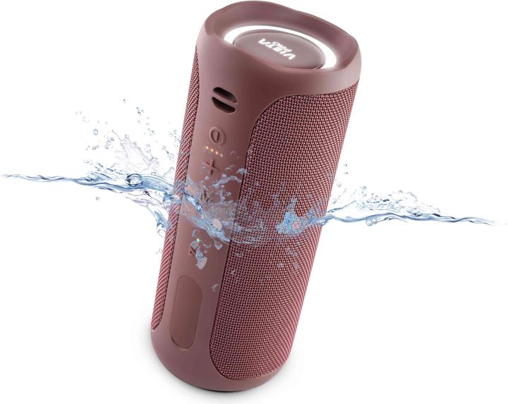 Actual product image Vieta Pro Vieta Party Bluetooth Speaker - red (10 h, Rechargeable battery operated)