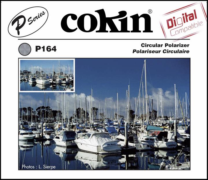 Actual product image Cokin Filter P164 Pole circular (84 mm, Polarizing filter)