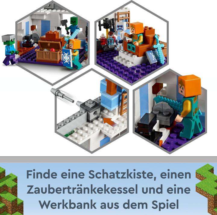 Produktbild LEGO Der Eispalast (21186, LEGO Minecraft)