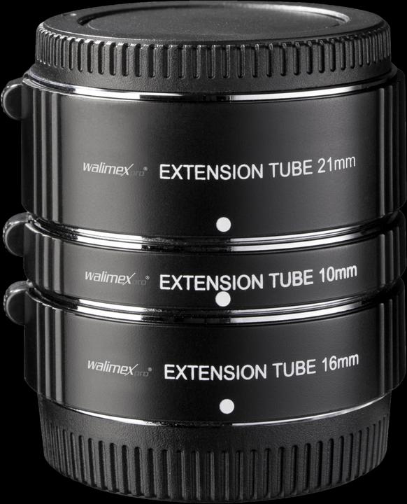 Walimex Zwischenringsatz für Fuji X (Makro-Zwischenring, Fujifilm X)