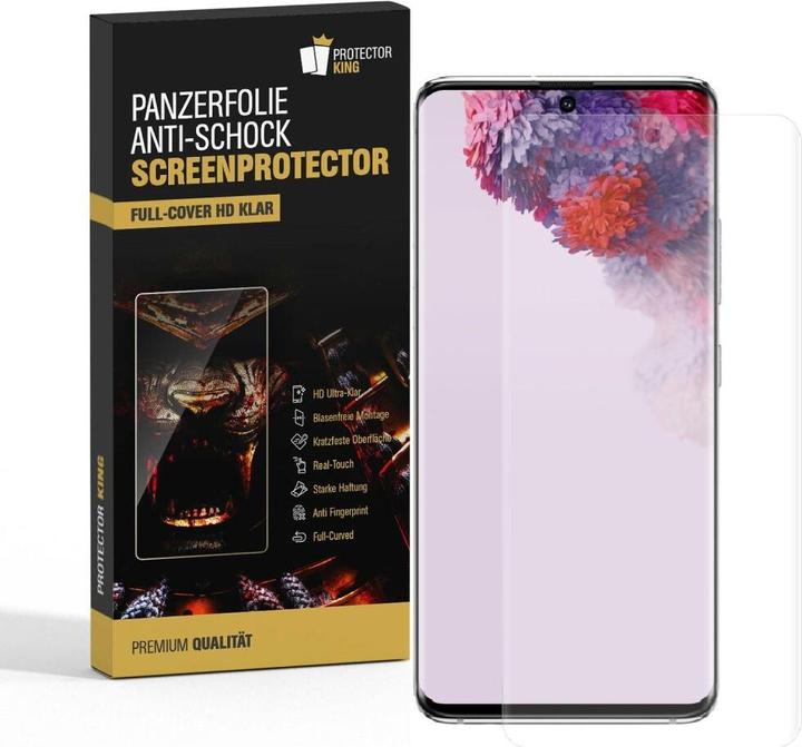 Produktbild Protectorking 6x 9H Panzerglas flexibel HD Klar (6 Stück, Samsung Galaxy S21 Ultra)