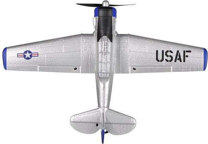 Immagine prodotto Top-RC Warbird Mini AT-6 450 mm, blu, RTF (Merlo)