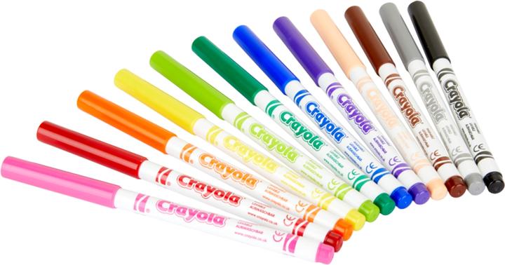 Produktbild Crayola Marker mit Super-Point (Multi, 12 x)