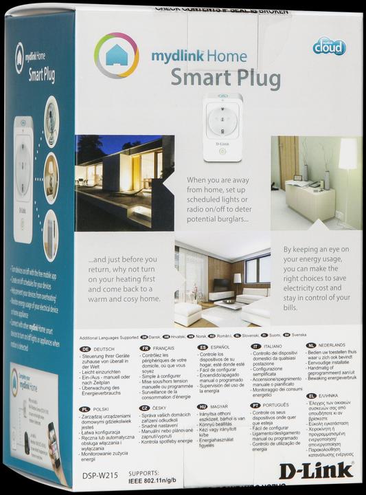 Actual product image D-Link mydlink Home SmartPlug, CH version (WITHOUT PORTAL)