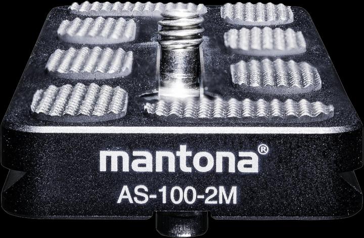 Produktbild mantona AS-100-2M (Stativ Schnellwechselplatte)