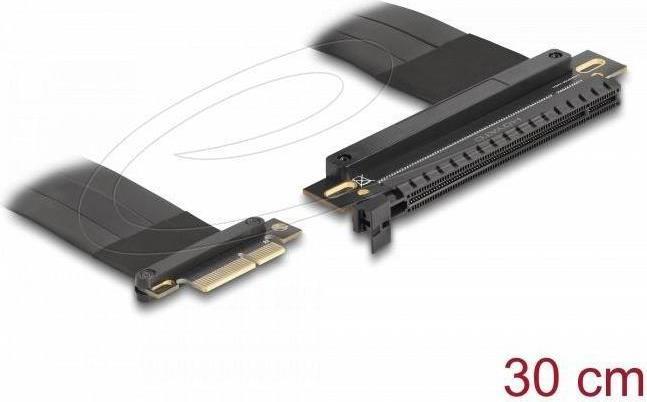 Actual product image Delock Riser Karte PCI Express 3.0 x4 Stecker zu x16 Slot mi