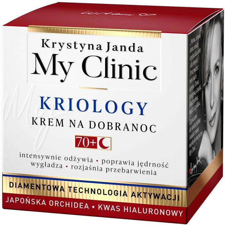 Janda My Clinic Cryology 70+ Nachtcreme - Japanische Orchidee & Hyaluronsäure 50ml (50 ml, Nachtcreme)