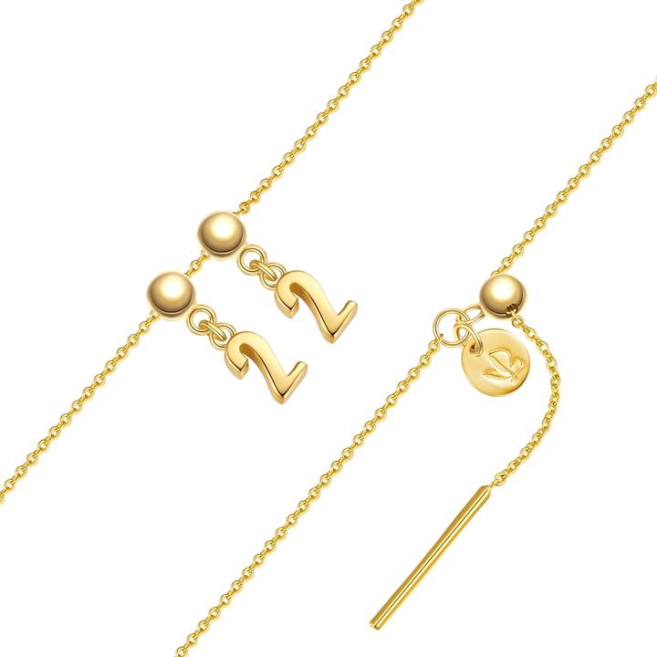 Produktbild Glanzstücke München Damen Schmuckset Zahl 22 - 36852 (Sterling Silber)