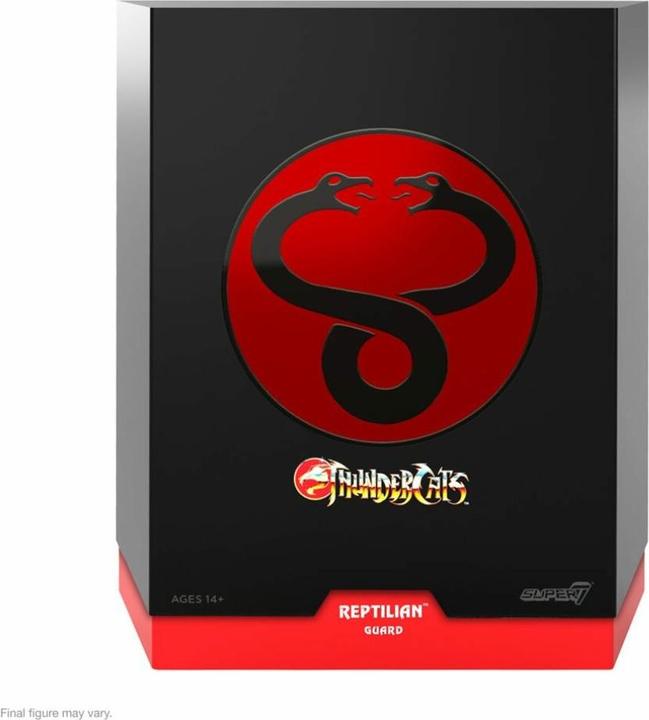 Actual product image Super7 Cosmocats Wave 8 figurine Ultimates Reptilian Guard 20 cm
