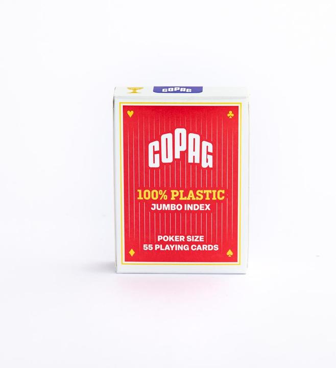 Image du produit Copag Deck de cartes de poker Jumbo (Allemand, Anglais, Français, Italien, Suisse-allemand)