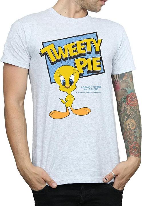 Actual product image Looney Tunes Mens Tweety Pie T-Shirt (XXL)
