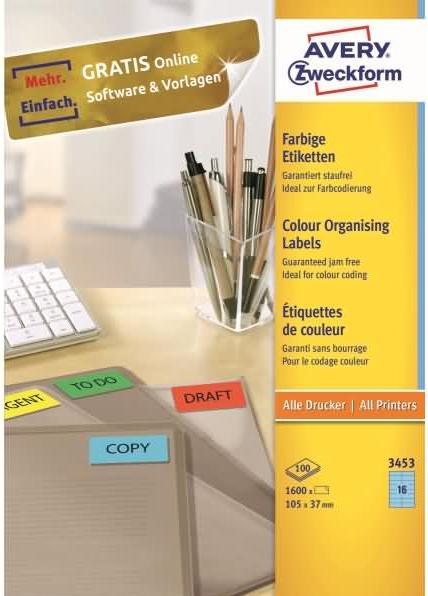 Immagine prodotto Avery Etichette organizzative