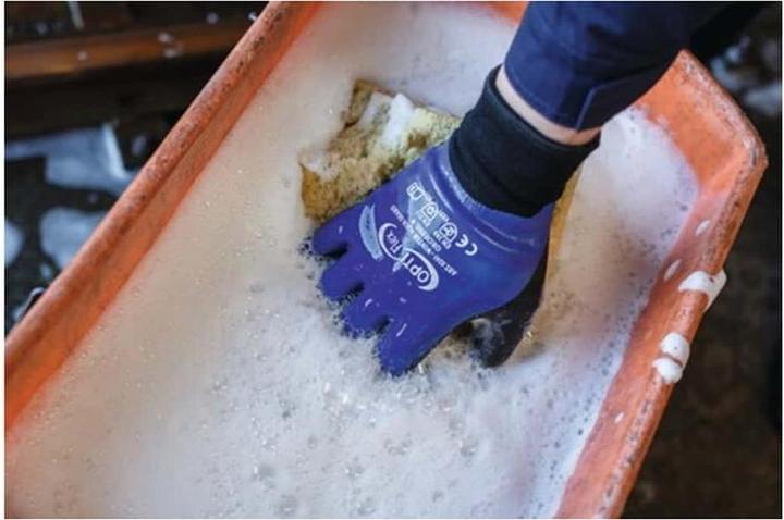 Produktbild Opti Flex Handschuhe Winter Aqua Guard Grösse 9 schwarz/blau EN 388, EN 511 PSA-Kategorie II (9)