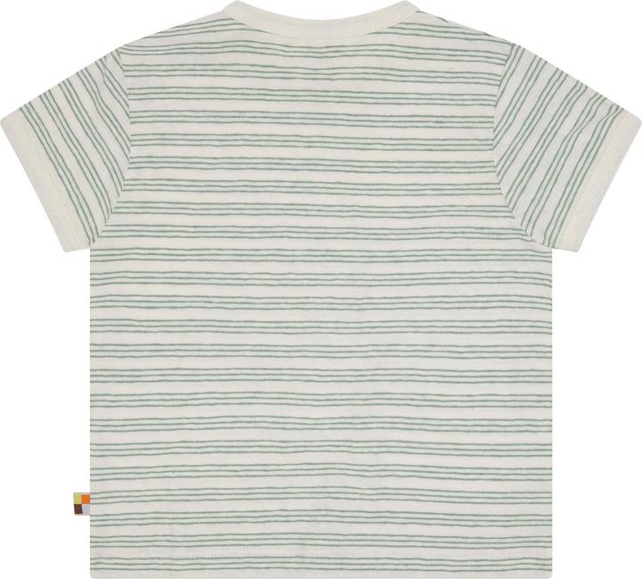 Actual product image loud + proud T-Shirt Streifen mit Leinen (122)