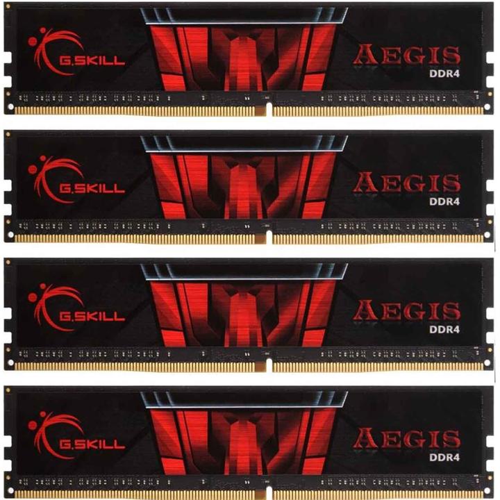 Actual product image G.Skill Aegis (4 x 16GB, 2400 MHz, DDR4-RAM, DIMM)