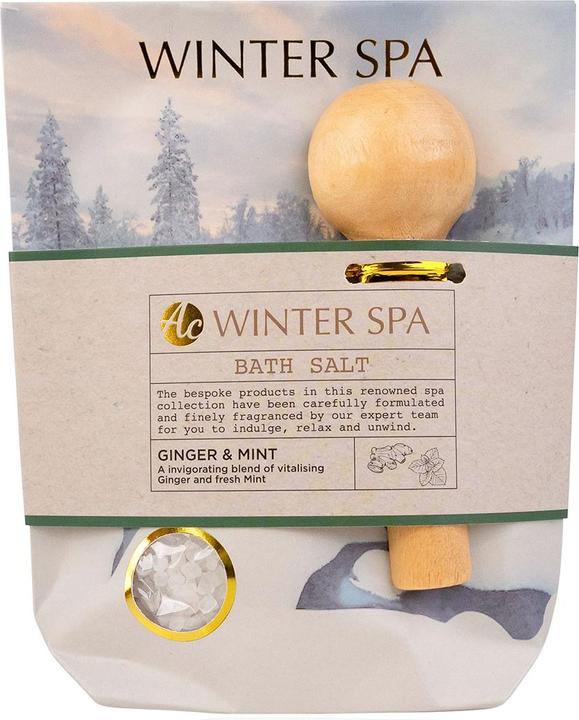 Image du produit Accentra Sels de bain WINTER SPA en pochette cadeau, cuillère en bois incluse (Sel de bain)