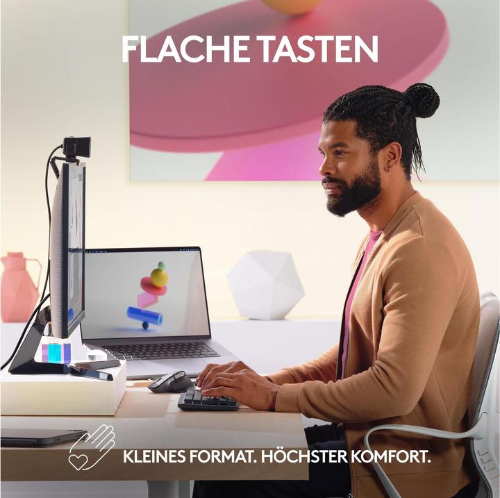 Produktbild Logitech MX Mechanical Mini for Mac (CH, Kabellos)