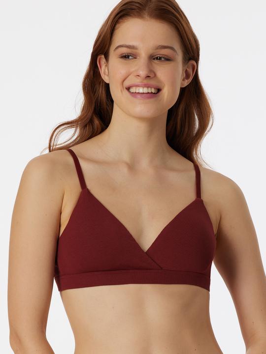Actual product image Schiesser Pure Rib underwired bra (80 C, Single pack)