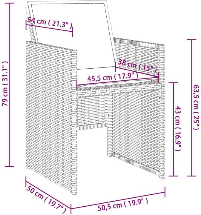 Immagine prodotto VidaXL Oberriexingen (106 cm)