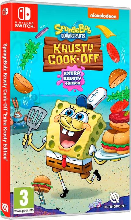 Image du produit Nighthawk Interactive Bob l'éponge : Cuisine en Folie - Edition Extra Croustillante (Switch)