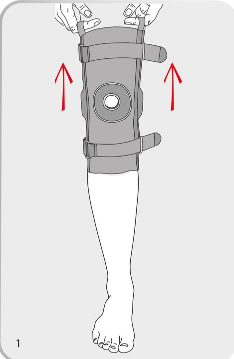 Immagine prodotto BioSkin Ginocchiera Hinged Knee Skin Open Patella (S)