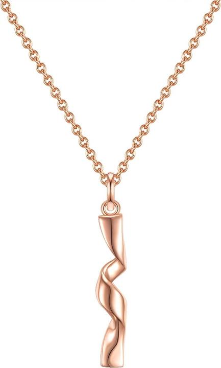 Glanzstücke München Damen Sterling Silber roségold 40,0 cm Basiskette + 5,0 cm Verlängerung - 31976 (Sterling Silber, 40 - 45 cm)