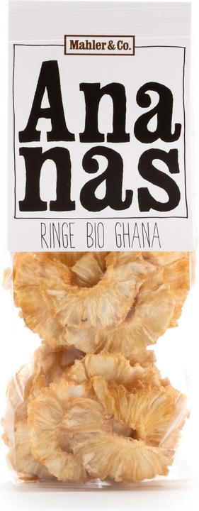 Actual product image Mahler & Co. Ananas Ringe (125 g)
