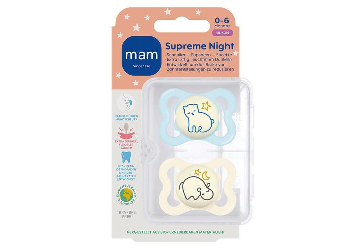 Produktbild MAM Supreme Night (2 x, bis 6 Monate)