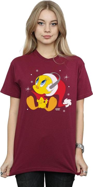 Image du produit Looney Tunes - T-shirt CHRISTMAS TWEETY - Femme (S)