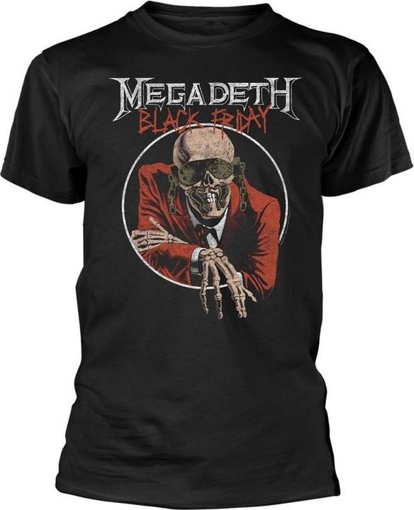 Produktbild Megadeth Black Friday TShirt (XL)